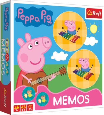 Настільна гра - "Мемос з Пепою" / Свинка Пепа