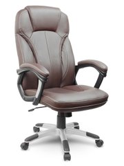Шкіряне офісне крісло Eago EG-222 коричневе