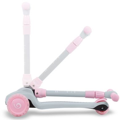 Самокат для балансировки детский JAX Gray/Pink складная регулируемая ручка