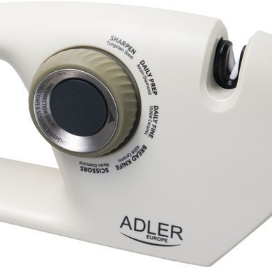 Точилка Adler AD 4530 5-этапная для ножей и ножниц, алмазная и керамическая, восстанавливает остроту, для гладких и зубчатых ножей
