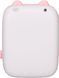 Портативний термопринтер Bambi Cat Mini printer Pink+5 рулонів термопаперу