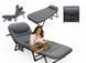 Портативне розкладне ліжко Relax Outdoor 180&times;60&times;30 см, залізна рама, до 120 кг, 5 регульованих положень