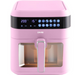 Многофункциональная печь 10 програм DMS HFG-7R 1600Вт с духовкой системой Air Fryer, функция Горячий воздух