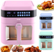 Многофункциональная печь 10 програм DMS HFG-7R 1600Вт с духовкой системой Air Fryer, функция Горячий воздух