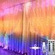 Штора світлодіодна гірлянда крапля роси Rainbow 3 х 3 метри з пультом від USB від ПАВЕРБАНКА