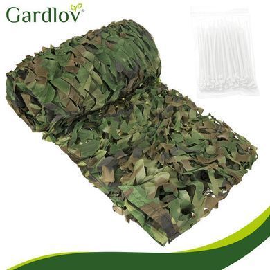 Камуфляжная маскирующая сетка 3х6м Gardlov 27385