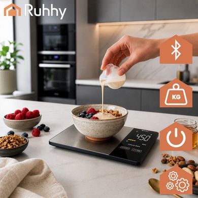 Кухонные весы Ruhhy 24632 с Bluetooth