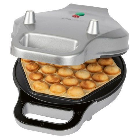 Вафельница Clatronic WA 3772, 700 Вт, для бельгийских вафель, пузырьковая форма, антипригарное покрытие, индикатор нагрева