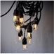 Гірлянда з ретро-лампочками LED Edison, пультом дистанційного керування, сонячною панеллю та можливістю зарядки від мережі
