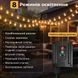 Уличный и домашний LED светильник на солнечной батарее 8 м, 20 ламп, 200 LED, Solar, для сада, вечеринки, балкона