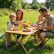Раскладной стол SpringFun S 60&times;45&times;60см - кемпинговый портативный стол для туризма Металлический каркас 30кг