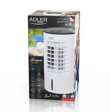 Кондиционер Охладитель воздуха 3в1 5,5л Adler AD 7921 на колесиках