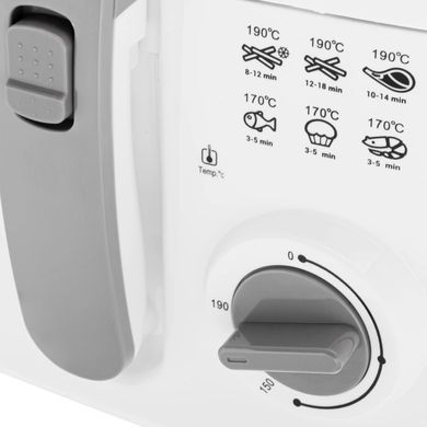 Фритюрница Mesko MS 4908 G, 2,5 л, 1800 Вт, регулировка температуры, съемный контейнер для масла