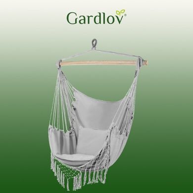Гамак - бразильське крісло сірого кольору Gardlov 23671