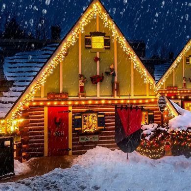 Уличная гирлянда бахрома 14.5м 300 LED