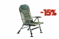 Кресло рыбацкое Mivardi карповое усилиное Chair Comfort Quattro нагрузка 160кг M-CHCOMQ