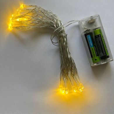 Светильник LED светодиодный 20 led, батарейки 2шт
