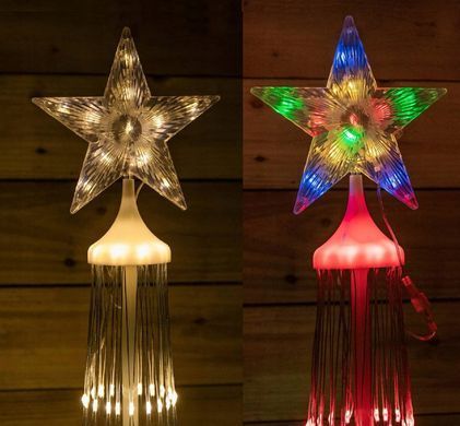 Штучна ялинка LED 180 см, 269 LED, теплий білий + RGB, 8 режимів, з пультом та захистом IP44