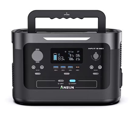 Портативная зарядная станция Ansun Portable Power Station 1000W 923Wh