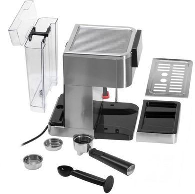 Еспресо кавоварка Adler AD 4390 20 бар, PID, Thermoblock, капучинатор, 1.5 л, 1350 Вт, 5 в 1