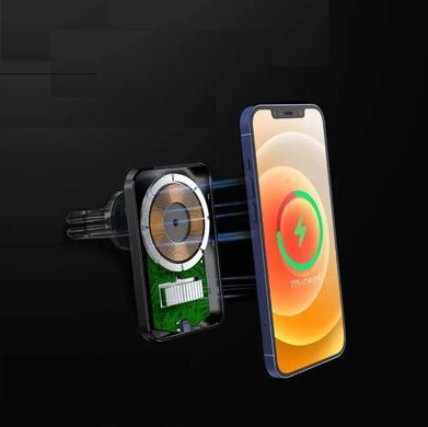 Магнітний бездротовий автомобільний зарядний пристрій для iPhone