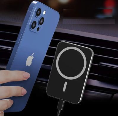 Магнітний бездротовий автомобільний зарядний пристрій для iPhone