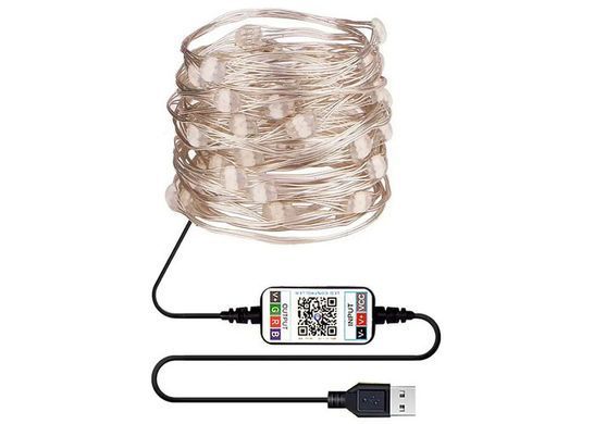 Гирлянда с Smart приложением 200 led 20 метров