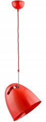 Подвесной светильник над столом BOLO красный d. 25см