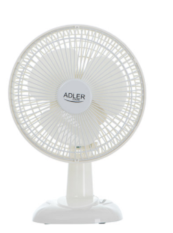 Вентилятор Adler AD 7317 з кліпсою + основа 15 см