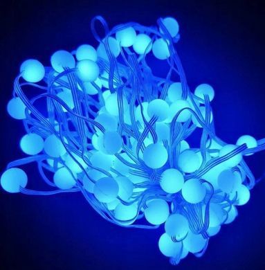Гирлянда Умная светодиодная музыкальная 200LED 20 метром шарики Multi разноцветные USB управление от смартфона
