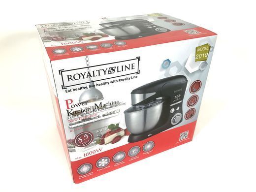 Кухонный комбайн Тестомес Royalty Line PKM-1600 White