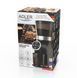 Кофемолка Adler AD 4450 Burr 300 Вт, конические металлические жернова, 31 степень помола, контейнер 300 г, таймер 25 с, черная/сер