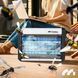Знищувач комах Maltec MasterKiller 112544 16W електрична інсектицидна UV лампа від комарів та мух чорна