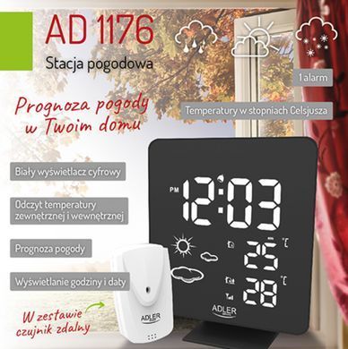 Метеостанція домашня Adler AD 1176 Польша