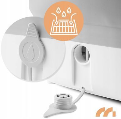 Гідромасажна ванночка для ніг MalTec PRO-Hydro500WS, 500 Вт, підігрів води 35-48&deg;C, таймер, складна, роликовий та бульбашковий