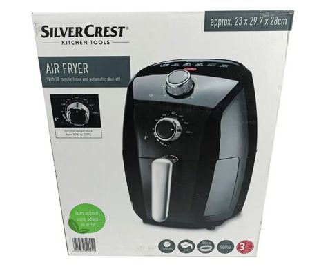 Мультипіч, аерофритюрниця SilverCrest SHF 900 A1 (1.5 л, 900 Вт, ILAG, Німеччина)