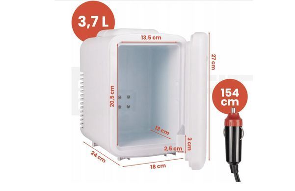 Автомобільний холодильник MalTec EPFIT MiniCold-4L 114152 4 л білий