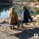 Раскладное кемпинговое койка шезлонг Epifit Канада 190х72.5х45 см серое с чехлом 114040