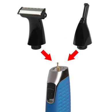 Триммер, стайлер, бритва и эпилятор для носа и ушей ProfiCare PC-BHT 3074