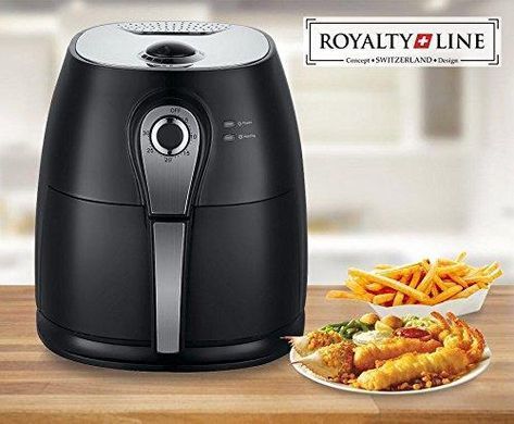 Фритюрница Royalty Line RL-AF3.1 обьем 3л 1400вт Black