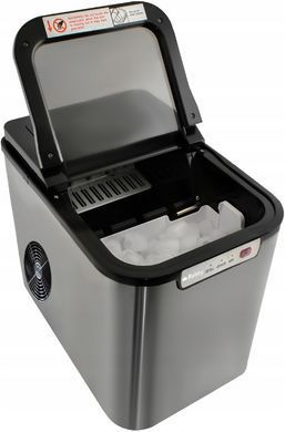 Льдогенератор Ruhhy K5537 120 Вт, 12 кг/сутки, с функцией самоочистки, серебристый
