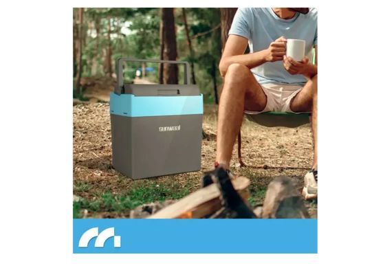 Автомобільний холодильник Maltec MasterCold-25L 25 л 12-220 В з функцією охолодження та підігріву сіро-синій