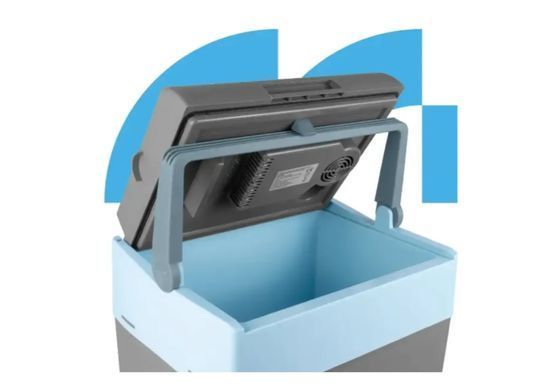 Автомобільний холодильник Maltec MasterCold-25L 25 л 12-220 В з функцією охолодження та підігріву сіро-синій