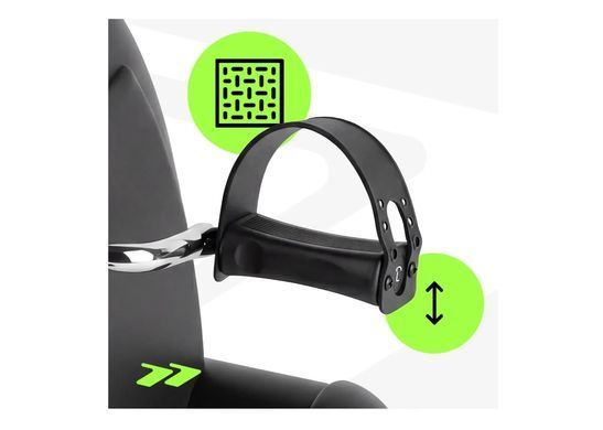 Мини велотренажер Scoopes BodySpin Plus 114927 педальный ротор для рук и ног с дисплеем