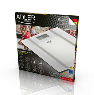 Весы для ванной комнаты с анализатором Adler AD 8154