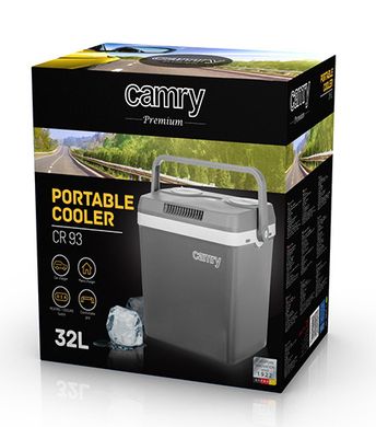 Холодильник туристичний, автомобільний Camry CR 93, 32 літри