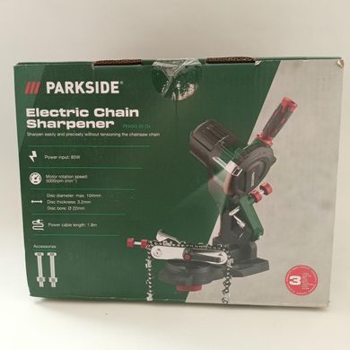 Станок для заточки цепей бензопилы Parkside PEKSG 85 D4, 85 Вт, электрический станок для заточки пильных цепей