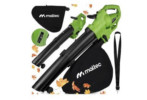 Воздуходувка MalTec MasterBlow 113560 электрическая 3500 Вт пылесос измельчитель 45 л