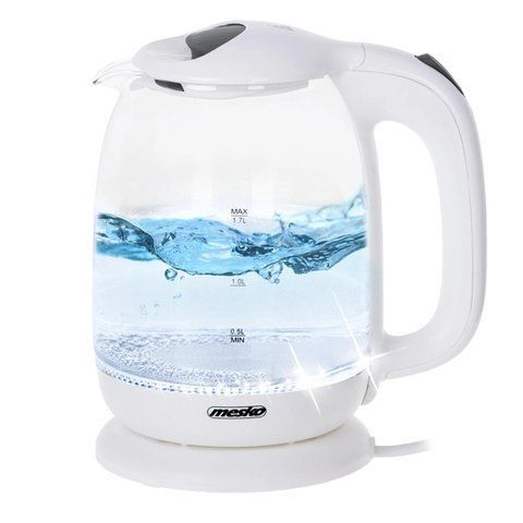 Электрочайник MESKO MS 1302W 1.7L стеклянный