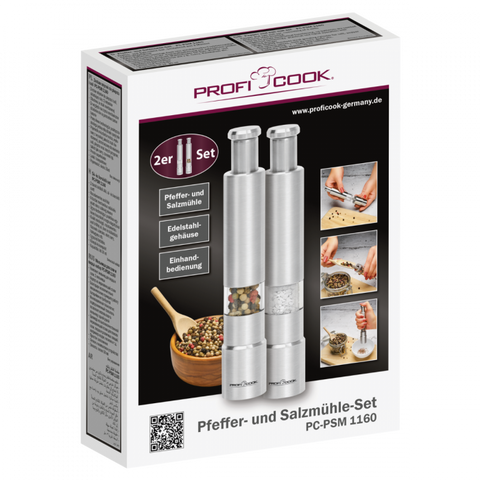 Измельчитель соли и&nbsp;перца 2в1 Profi Cook PC-PSM 1160 Германия